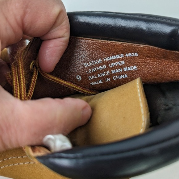 Esprit Sledge Hammer Leather Chunka Boots - 9 - Picture 3 of 8